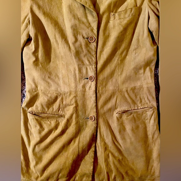 VINTAGE SUEDE BLAZER - Picture 2 of 6